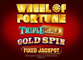 Wheel Of Fortune - Gold Spin™ Triple Gold (Non-Link)