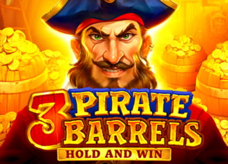 3 Pirate Barrels