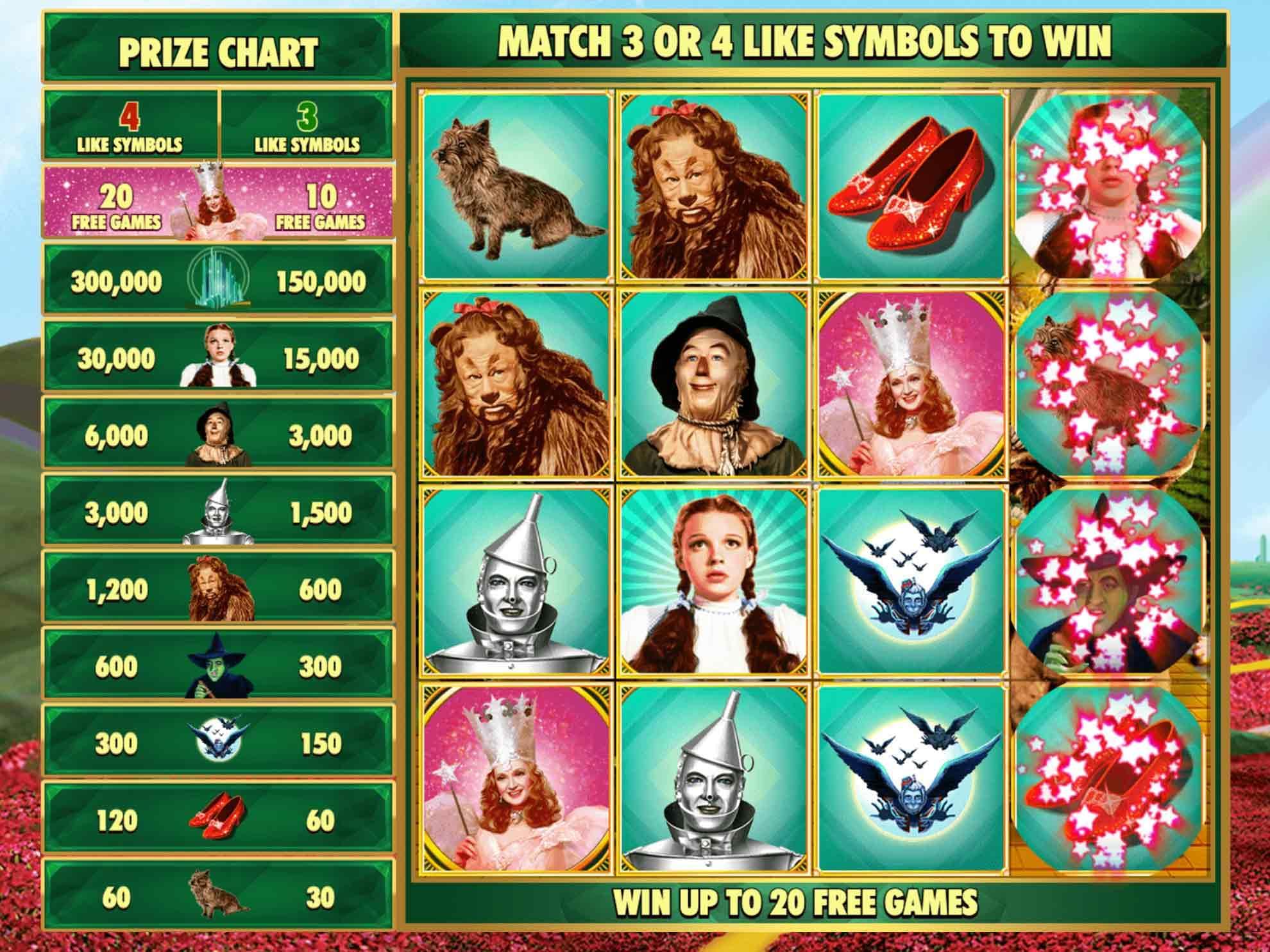 Wizard of Oz игровой автомат от SG Digital - Gambl.com