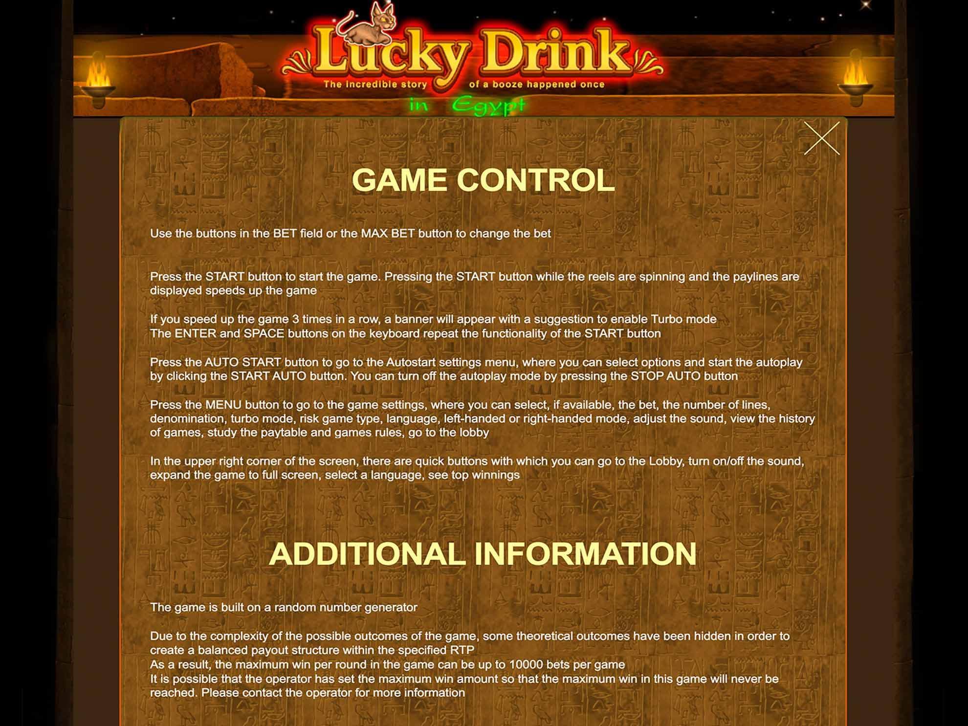 Lucky Drink In Egypt игровой автомат от Belatra - Gambl.com