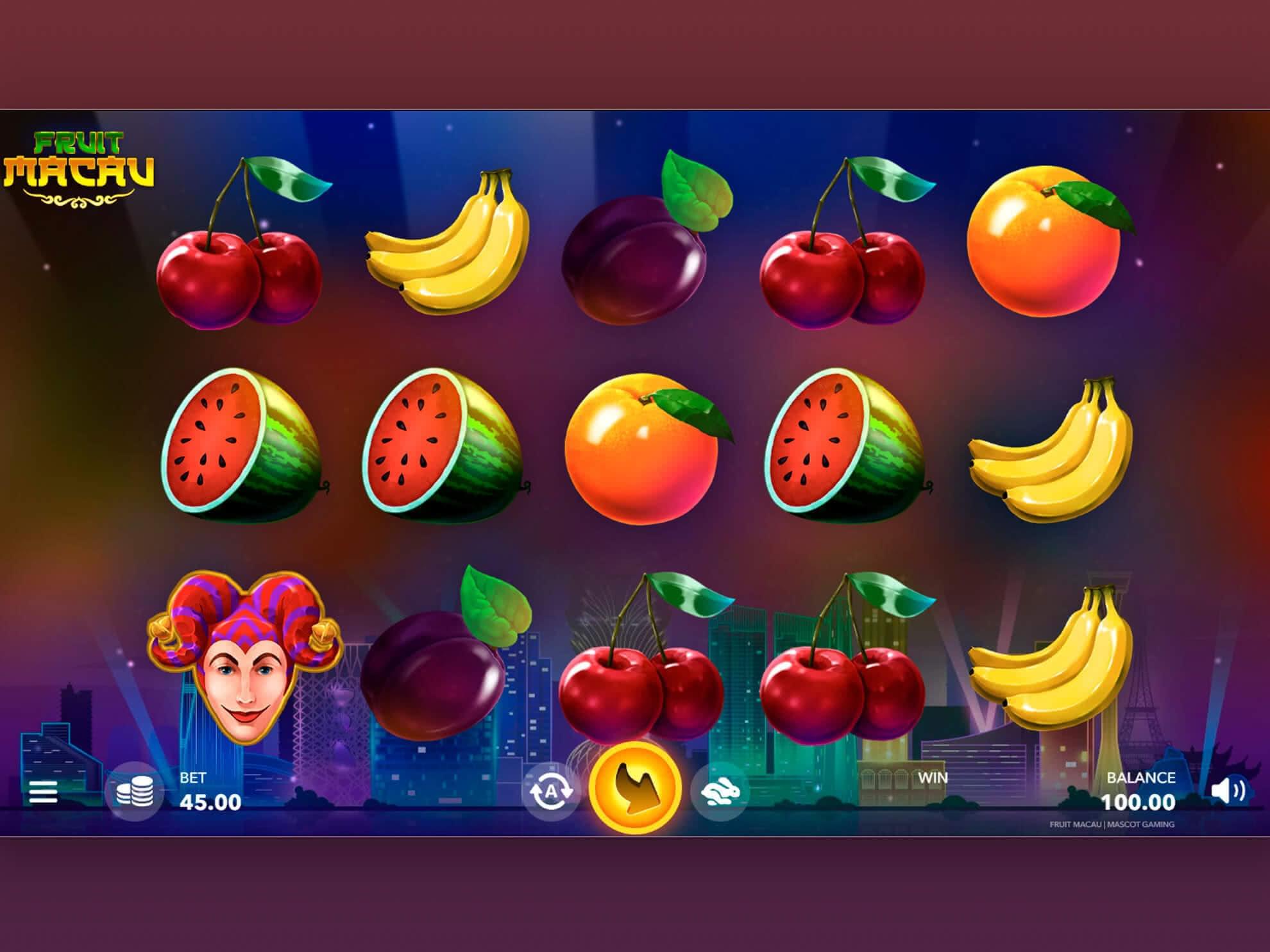 Fruit Macau игровой автомат от Mascot Gaming - Gambl.com