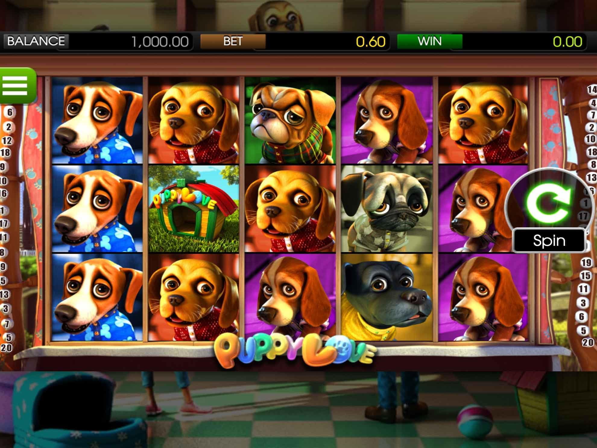 Puppy Love игровой автомат от BetSoft - Gambl.com